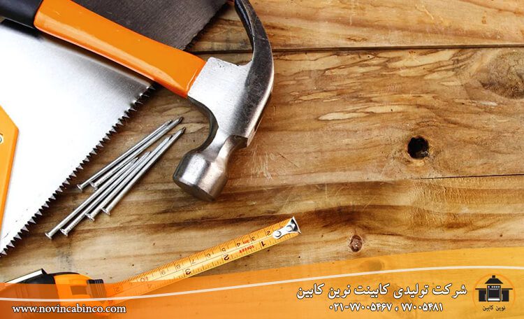 نحوه تولید کابینت کلاسیک چوبی